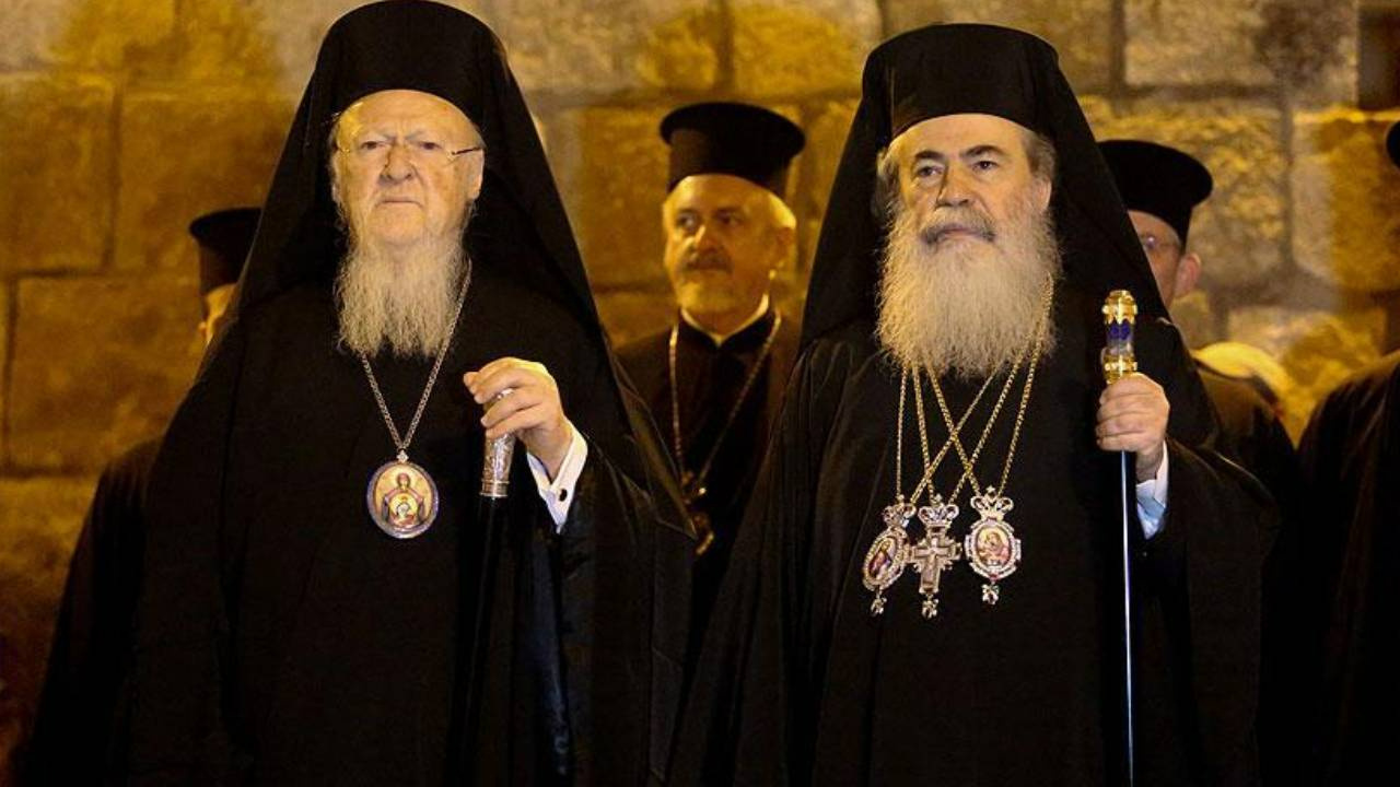 Bartholomeos'tan Kudüs Patriği'ne taziye telefonu