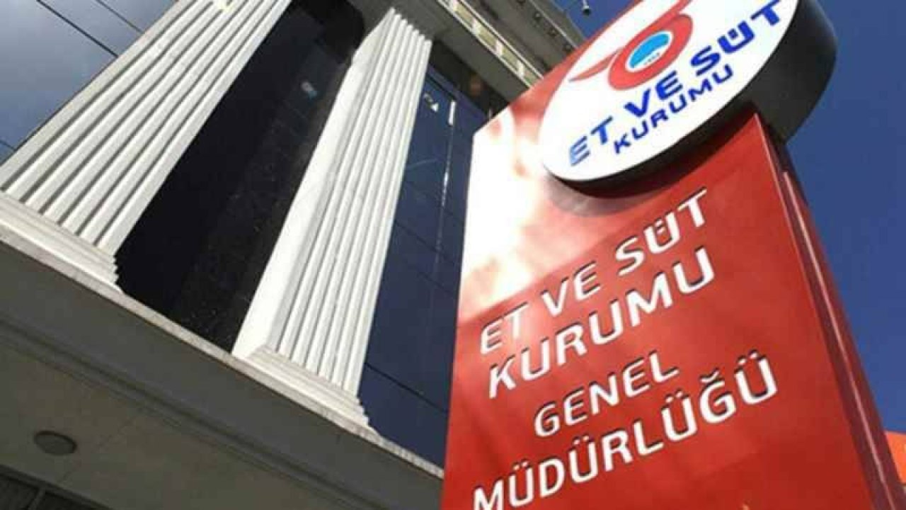 Et ve Süt Kurumu'ndan kırmızı 'fiyat' açıklaması: Artışlarını önlemek için dengeli ithalat yapıyoruz