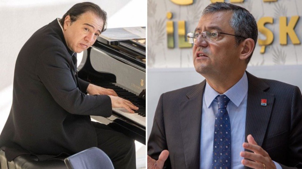 Özgür Özel'den konserleri iptal edilen Fazıl Say'a destek