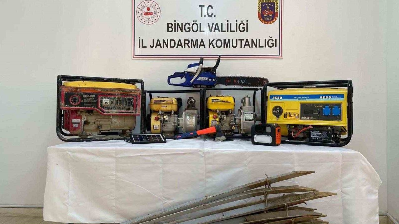 Bingöl’de 10 ayrı hırsızlık olayına karışan 2 kişi tutuklandı
