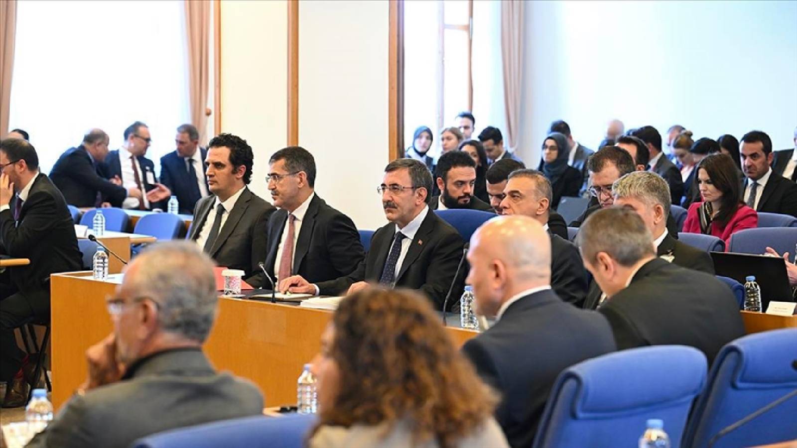 Cumhurbaşkanı Yardımcısı Yılmaz: Emeklilikte yaş yükseltme ile ilgili çalışmamız yok