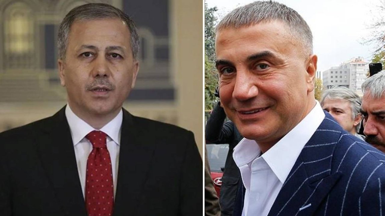 Sedat Peker'den dikkat çeken Ali Yerlikaya retweet'i