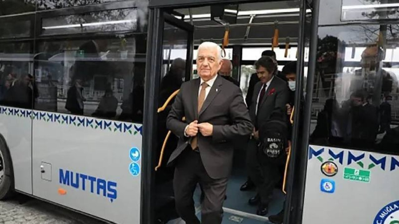 Muğla'da 65 yaş üstüne ulaşım tamamen ücretsiz oldu