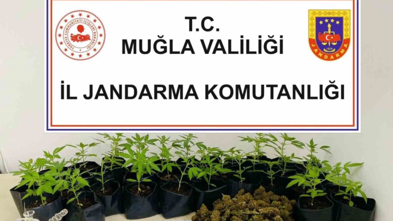 Fethiye’de uyuşturucu operasyonunda 2 kişi tutuklandı