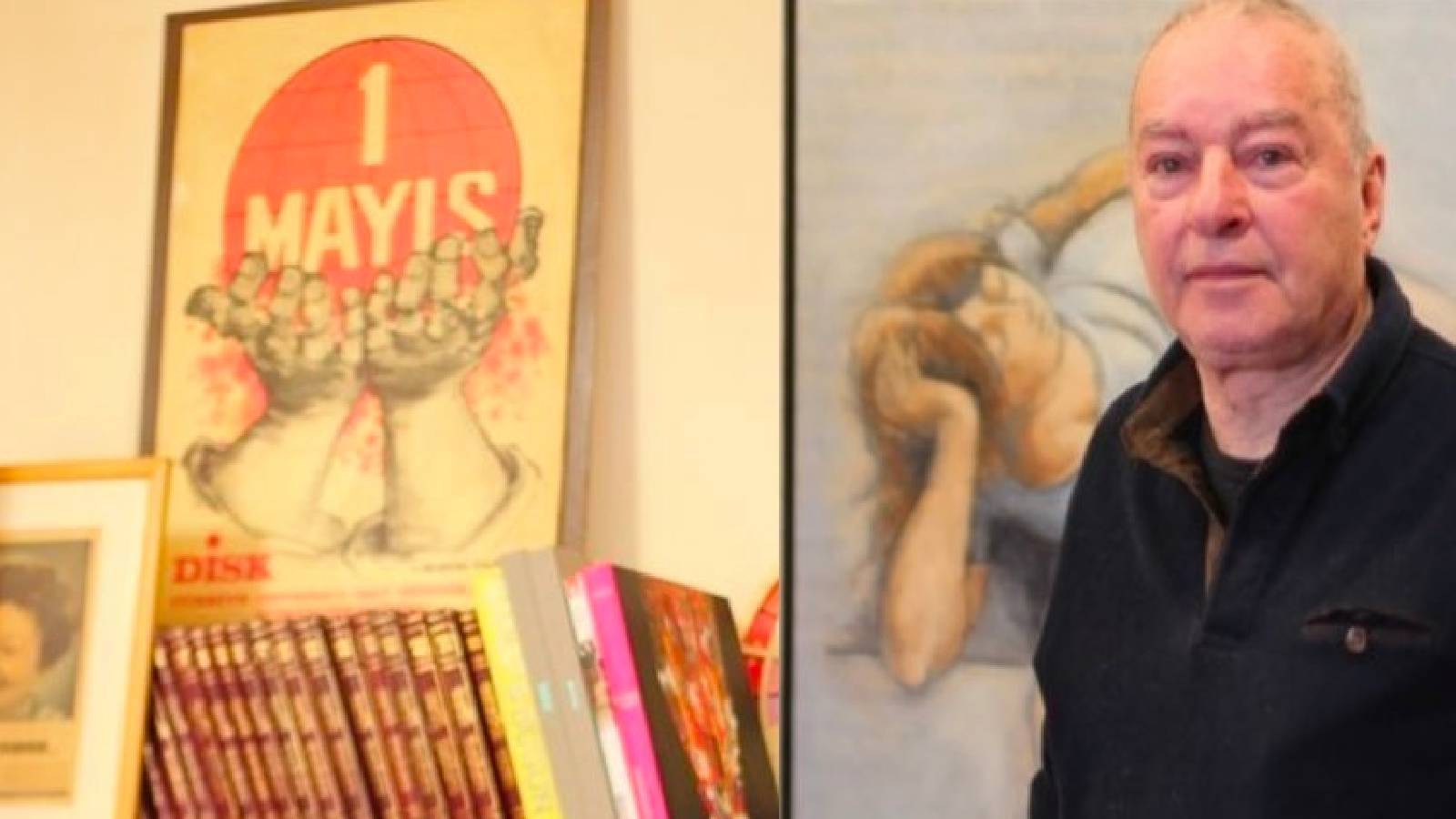 1 Mayıs'ların da çizeriydi; ressam Orhan Taylan hayatını kaybetti