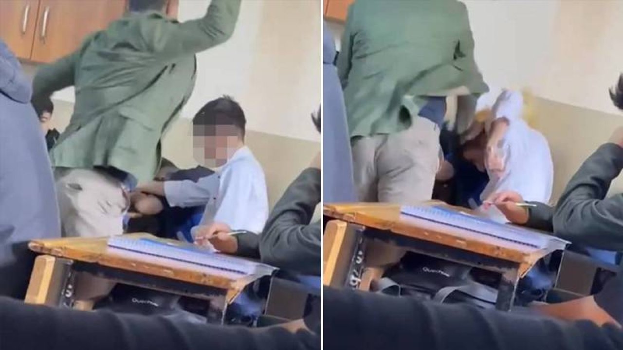 Öğretmen kitapla dövdüğü öğrencinin yakınları tarafından hastanelik edildi