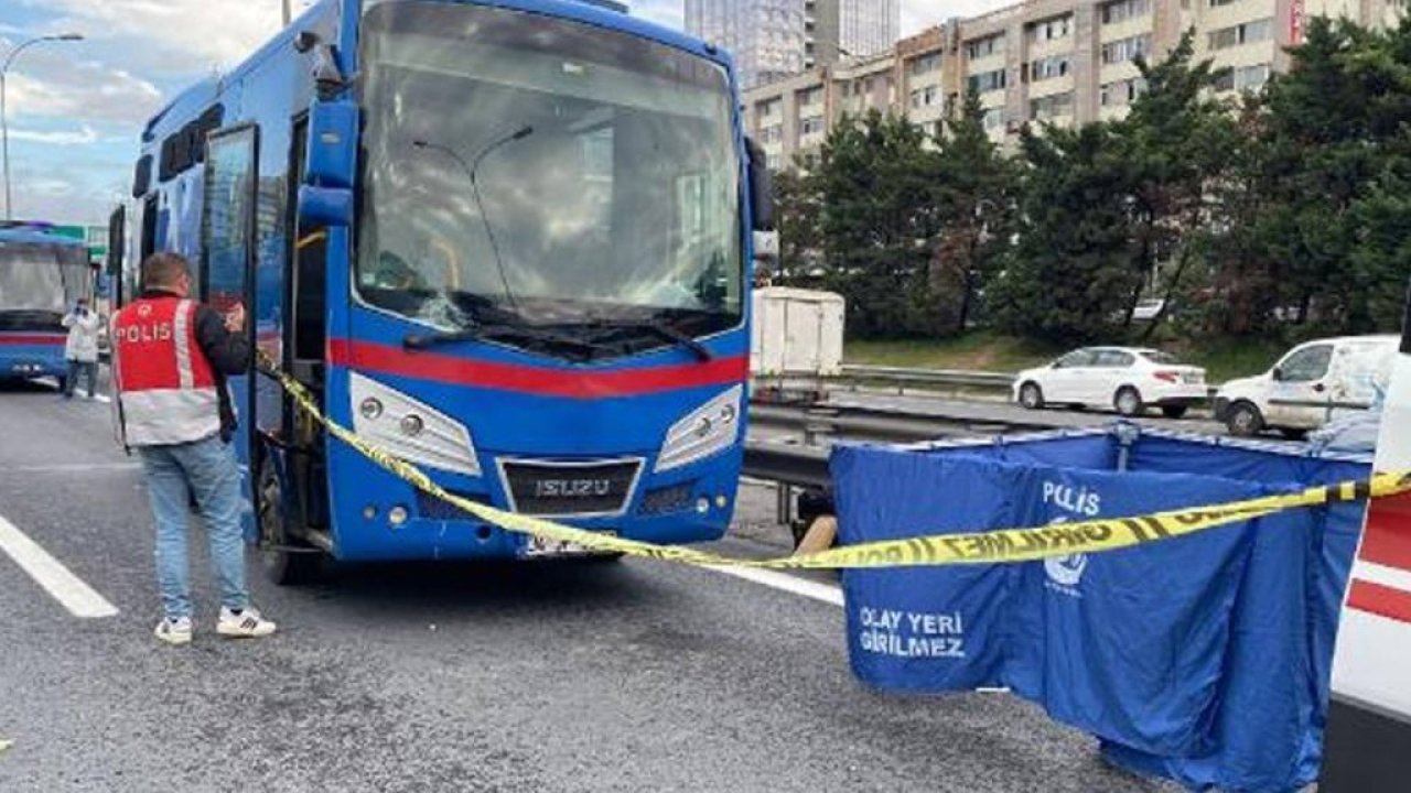İstanbul'da cezaevi aracının çarptığı kadın hayatını kaybetti