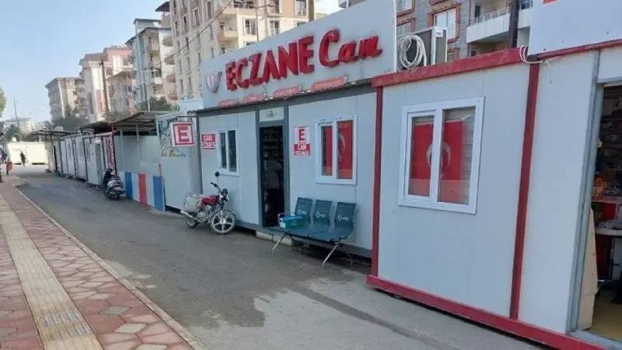 Hatay’da 3 konteyner eczaneden hırsızlık