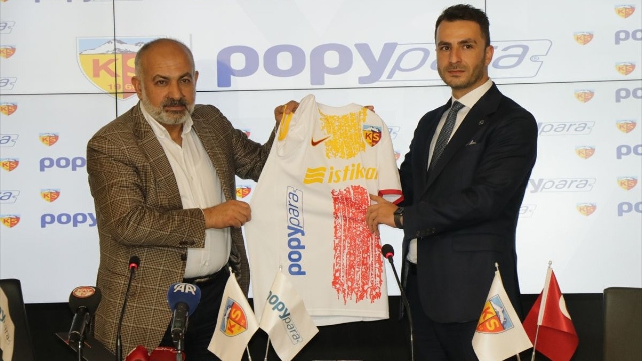 Popy Para ve Kayserispor arasında önemli bir sponsorluk anlaşması imzalandı
