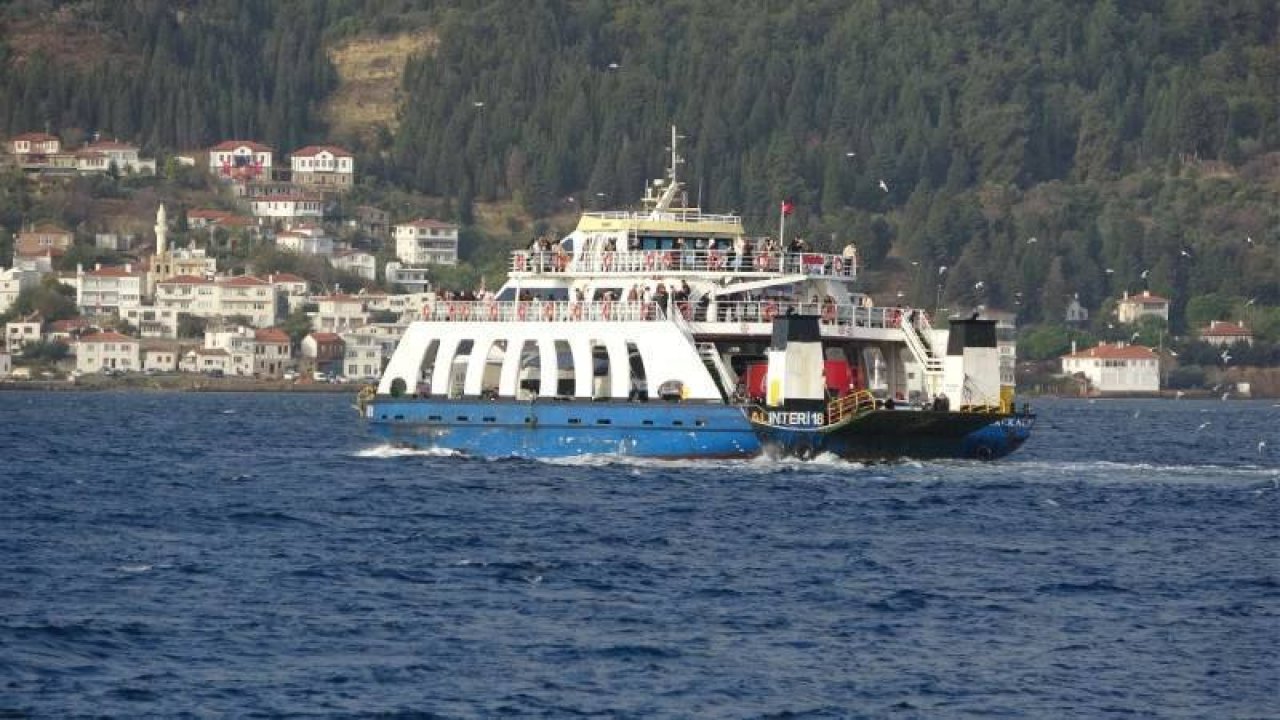 Gökçeada ve Bozcaada feribot seferlerine 