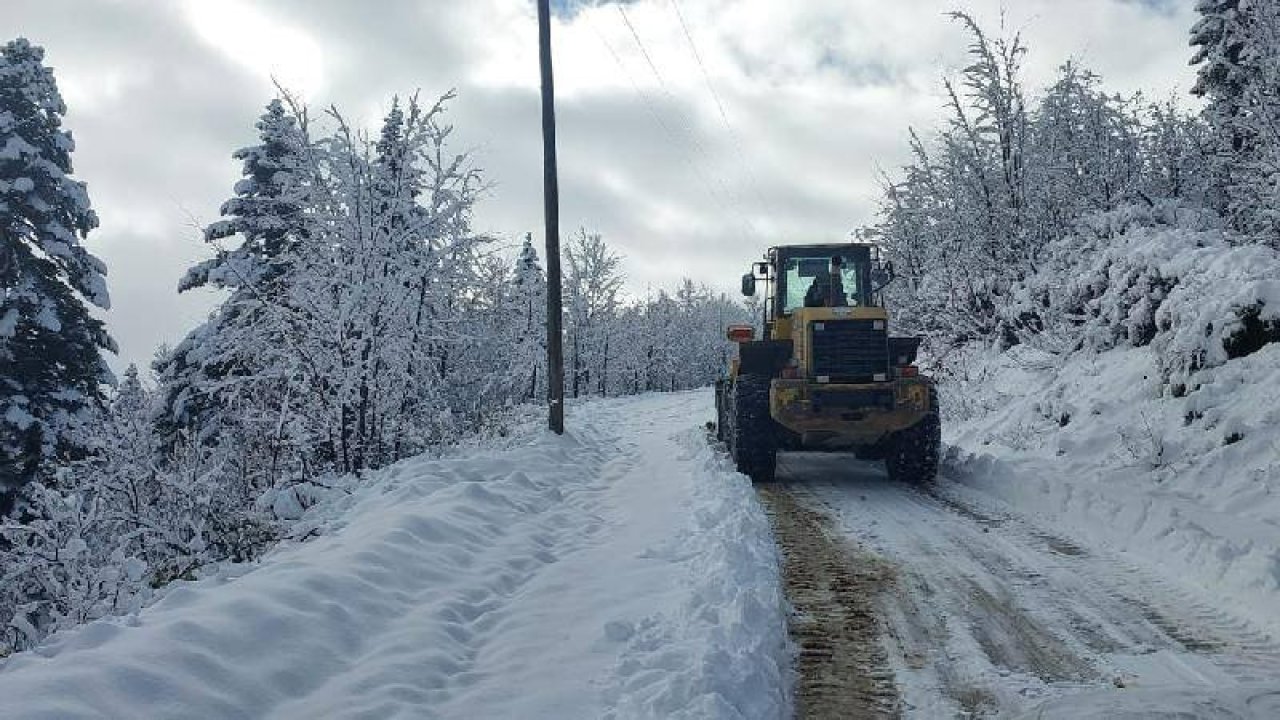 Trabzon ve Rize'de kar nedeniyle 14 yerleşim yerine ulaşım sağlanamıyor