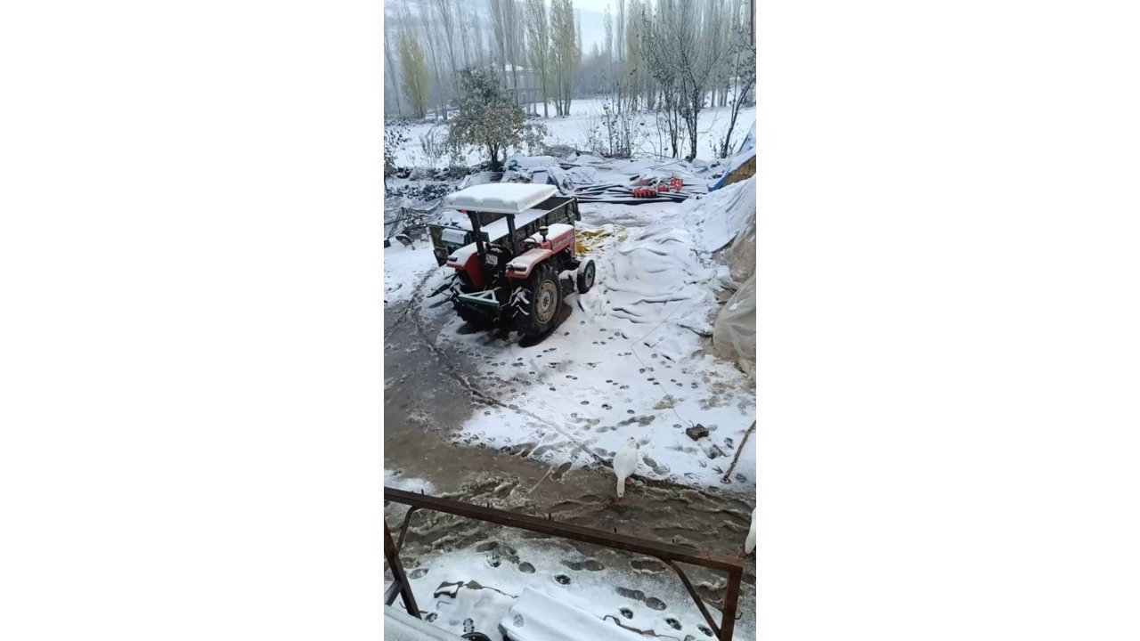 Niğde’de kar yağışı