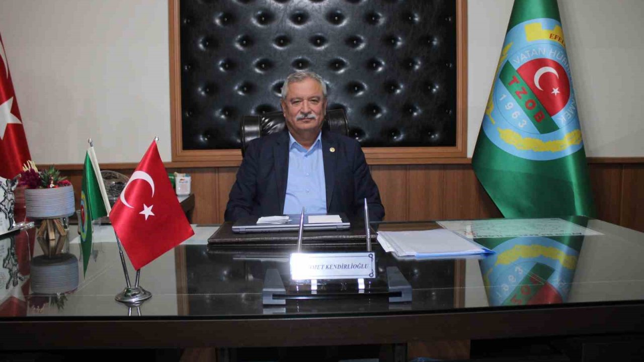 Efeler Ziraat Odası Başkanı Kendirlioğlu: “Aydın’da kuru tarım, sulu tarımın asla alternatifi olamaz”