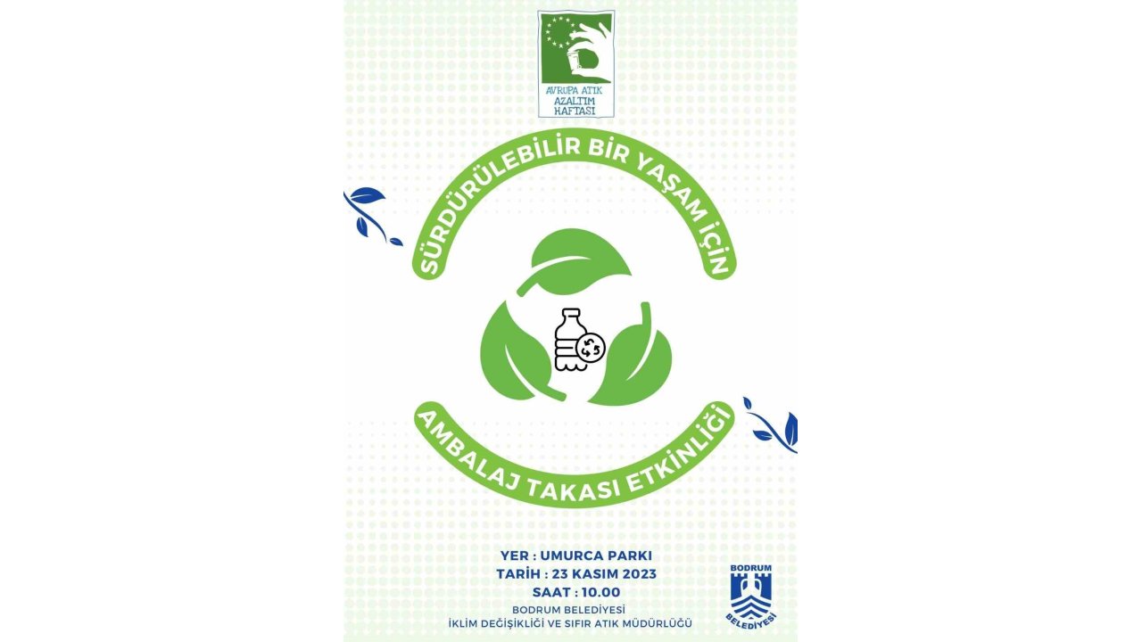 Belediyeden ambalaj takası etkinliği
