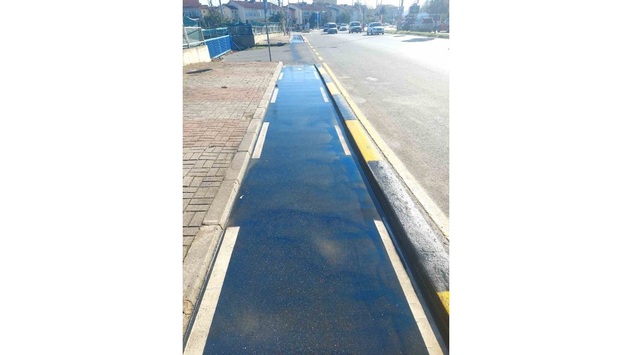Sakarya’daki bisiklet yolları temizlendi