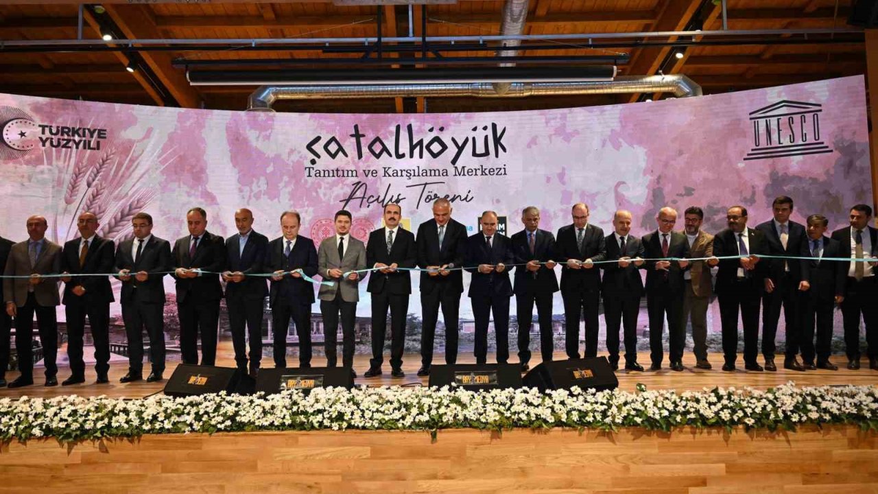 Çatalhöyük’e Tanıtım ve Karşılama Merkezi açıldı