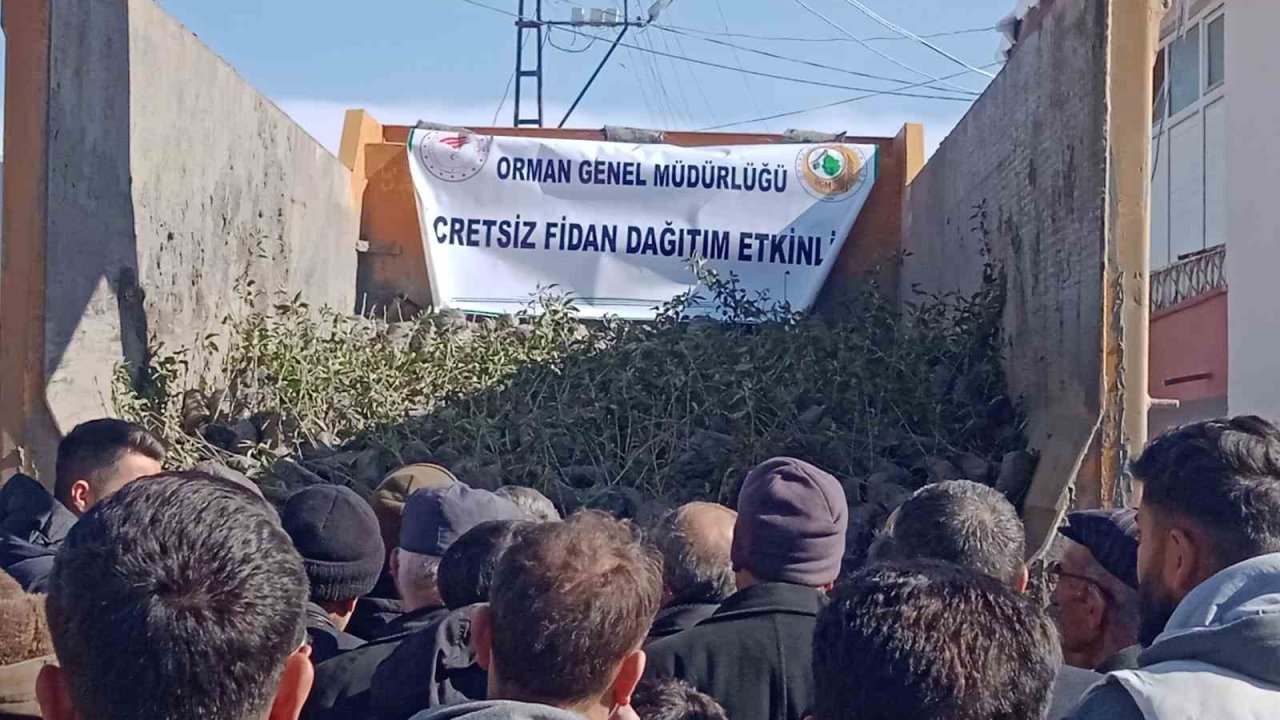 Özalp’te 10 bin ceviz ve badem fidesi dağıtıldı