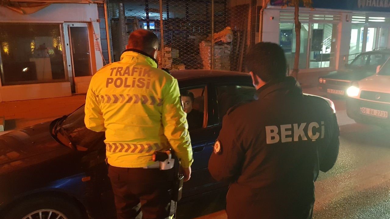 Alaca’da polisten şok denetim