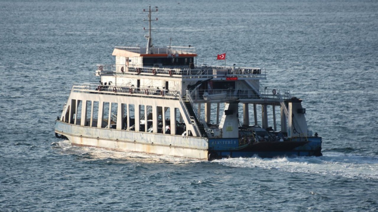 Bozcaada ve Gökçeada'ya fırtına nedeniyle yarın feribot seferi yapılamayacak