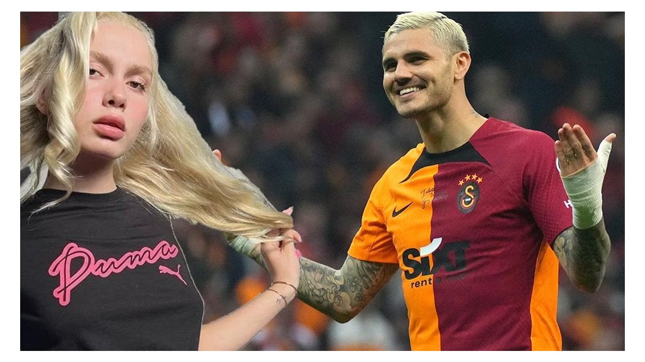 Aleyna Tilki'den Icardi paylaşımı: Kalbimin orta yerine seni yazdım...