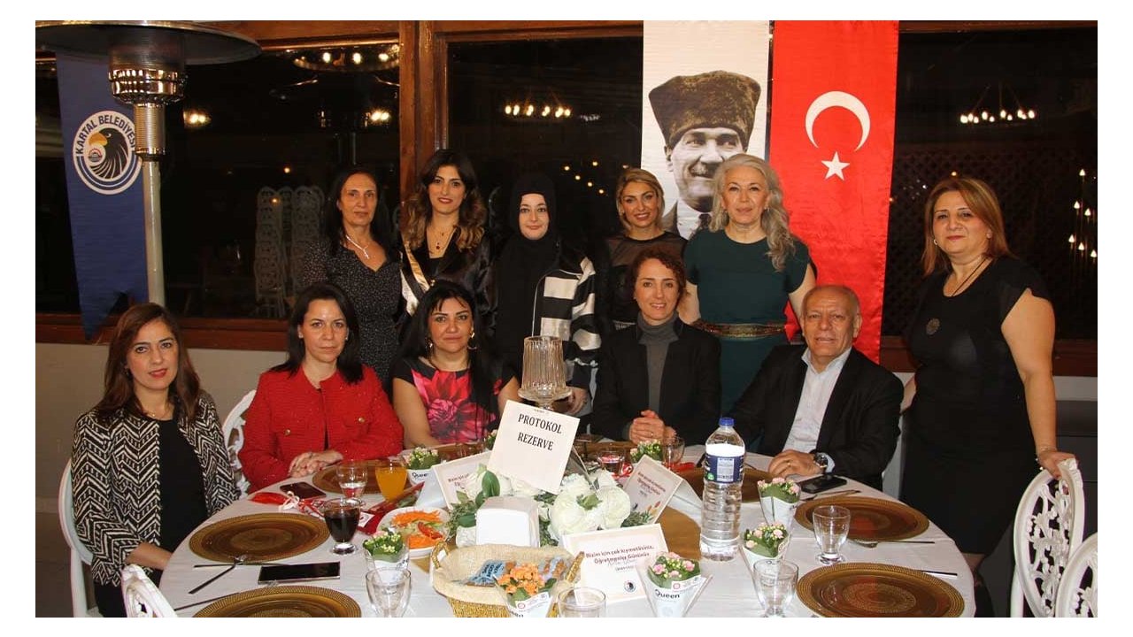 Kartal Belediyesinden kreş öğretmenlerine kutlama yemeği