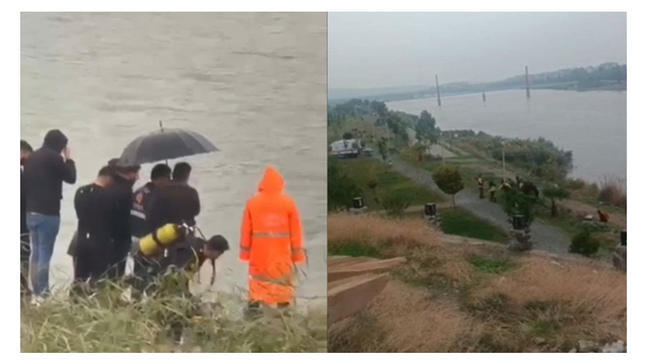 Dicle Nehri’ne atladığı iddia edilen 2 kız kardeşten biri akıntıda kayboldu