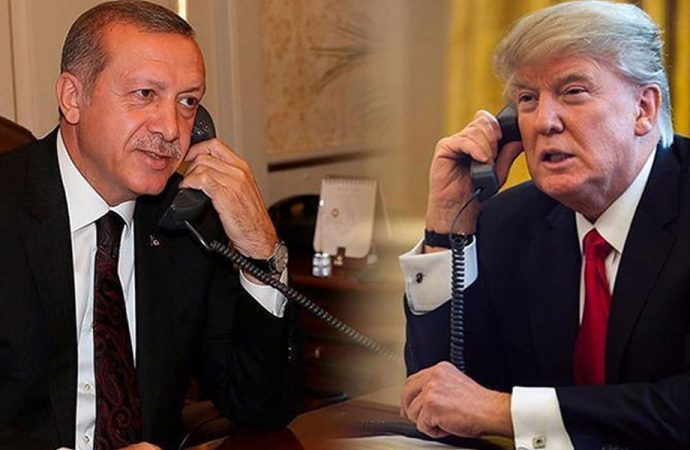 Erdoğan Trump ile görüştü…
