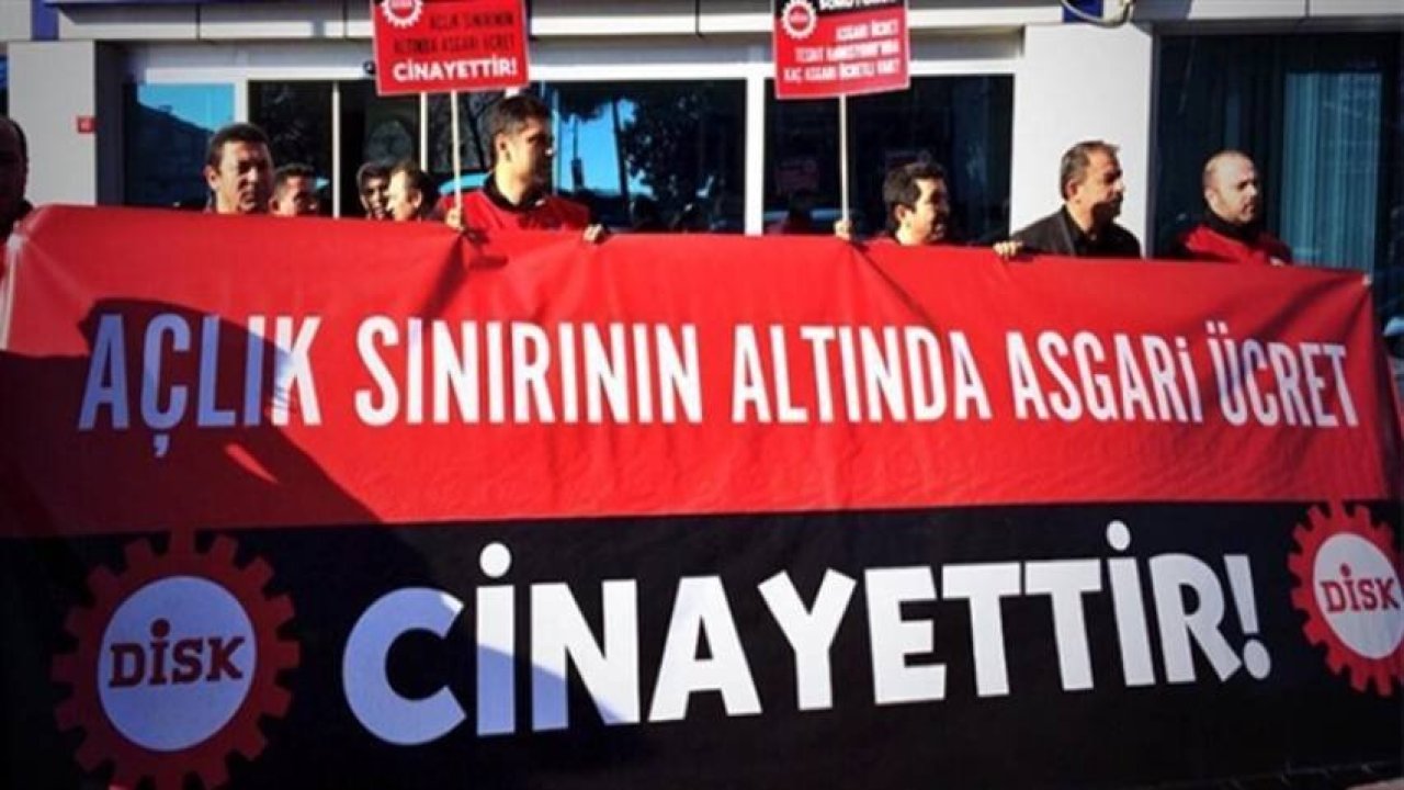 DİSK asgari ücrette taleplerini açıkladı
