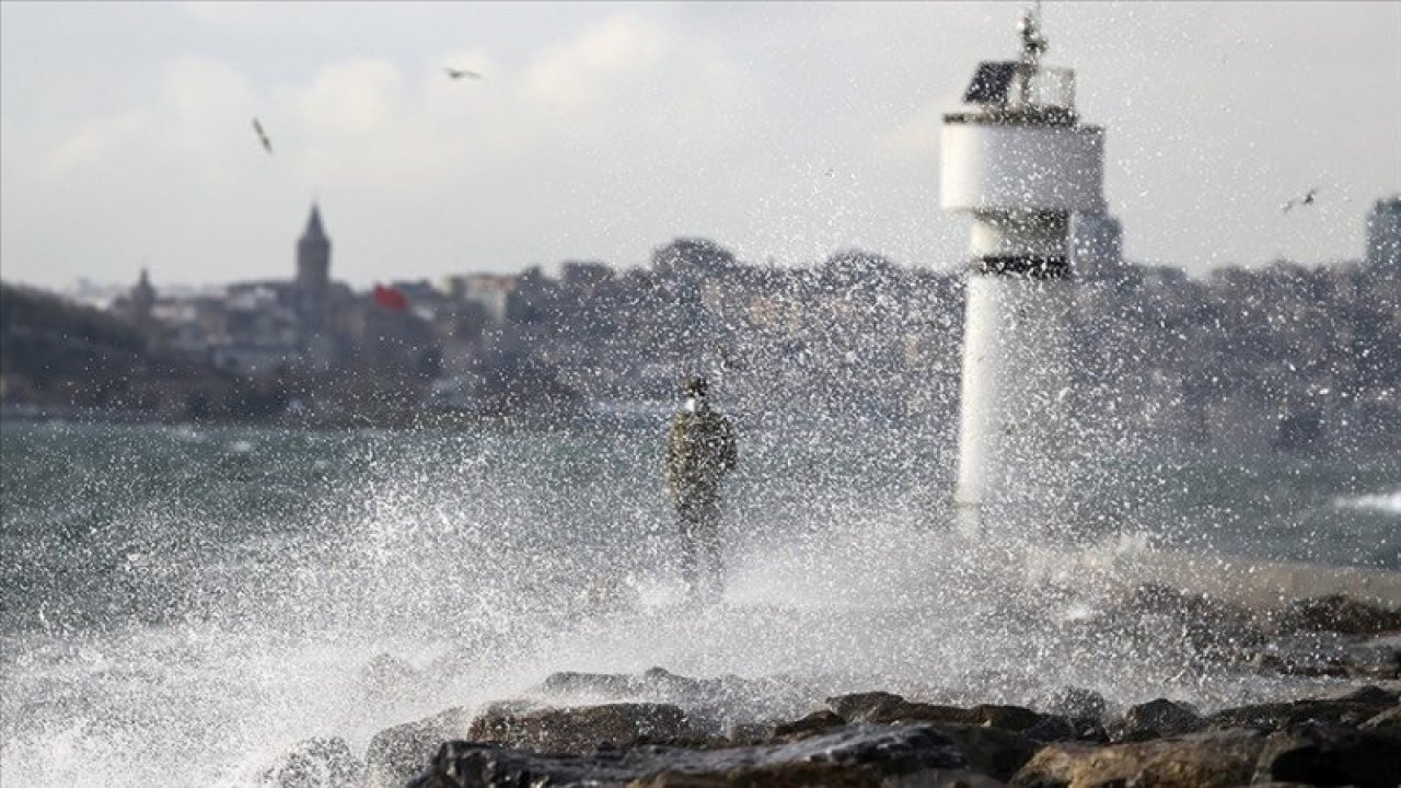 Meteoroloji'den Marmara için uyarı: Kuvvetli fırtına bekleniyor