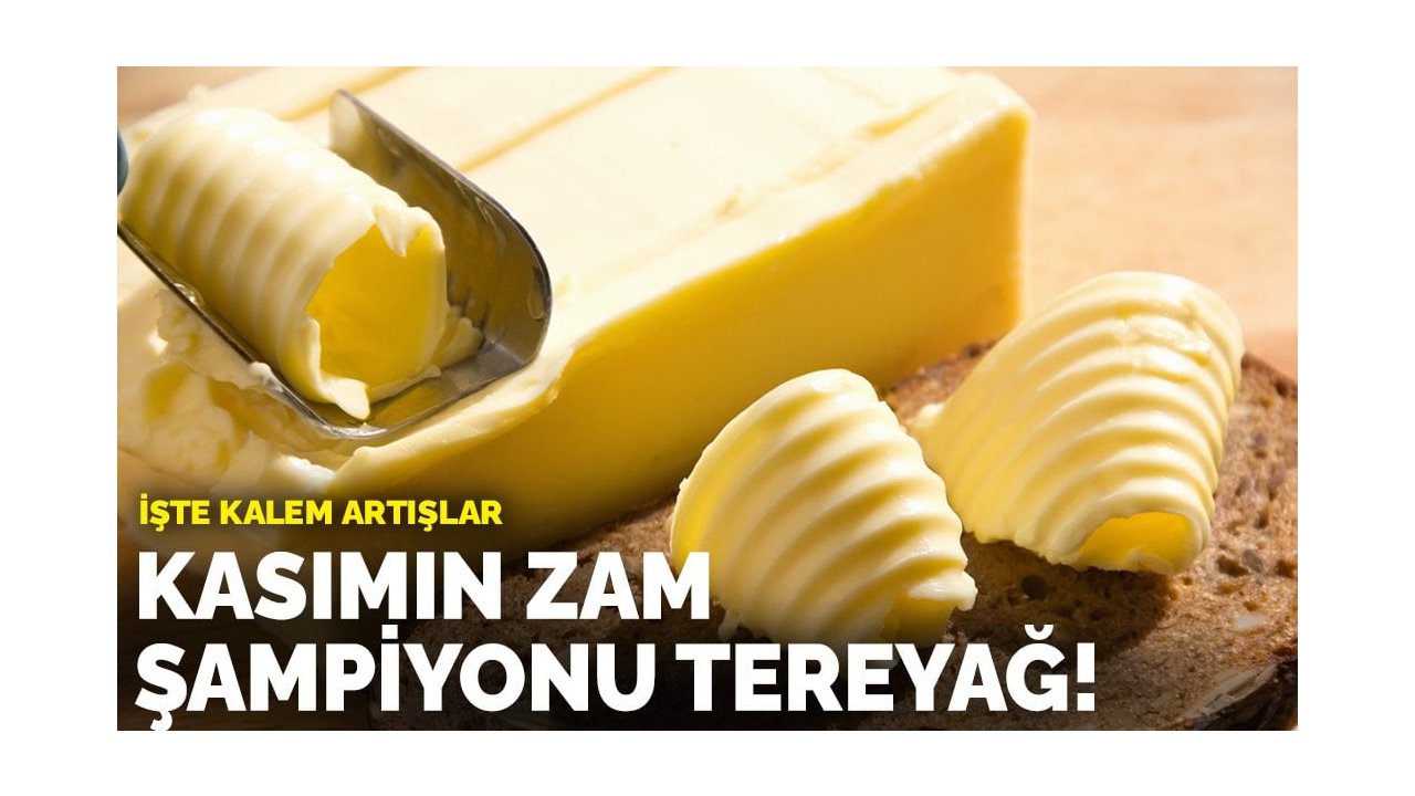 Kasımın zam şampiyonu belli oldu: İşte kalem artışlar
