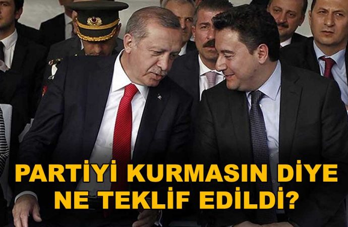 Erdoğan’ın Ali Babacan’a teklifi ortaya çıktı