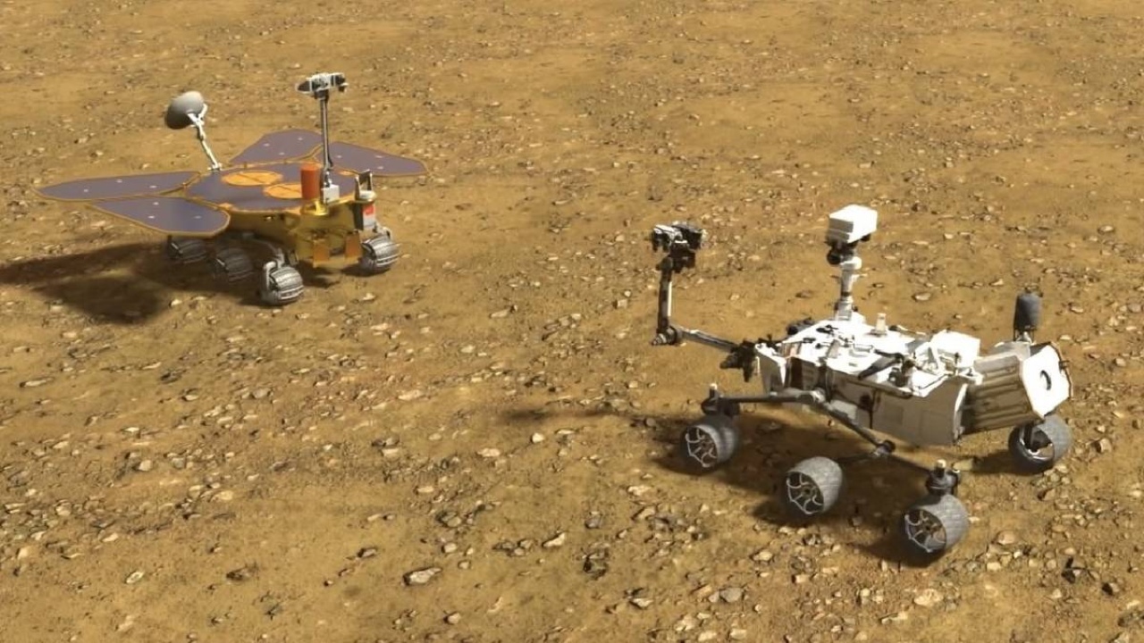 Mars'ta yerin 35 metre altına gömülü yapılar bulunmuş oldu!