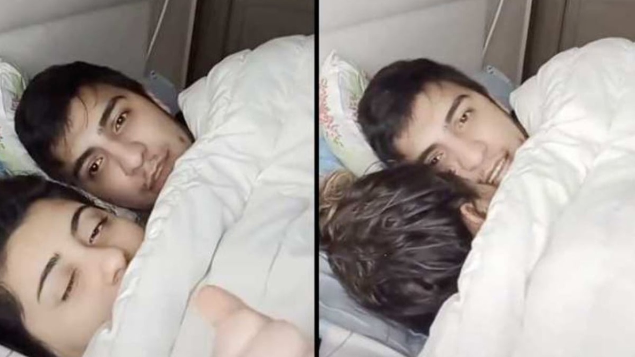 Laz Kızı'nın peşinden bir de bu çıktı! Karısı ile yatakta canlı yayın açtı! Olay yaratan anlar tepkilerin odağ
