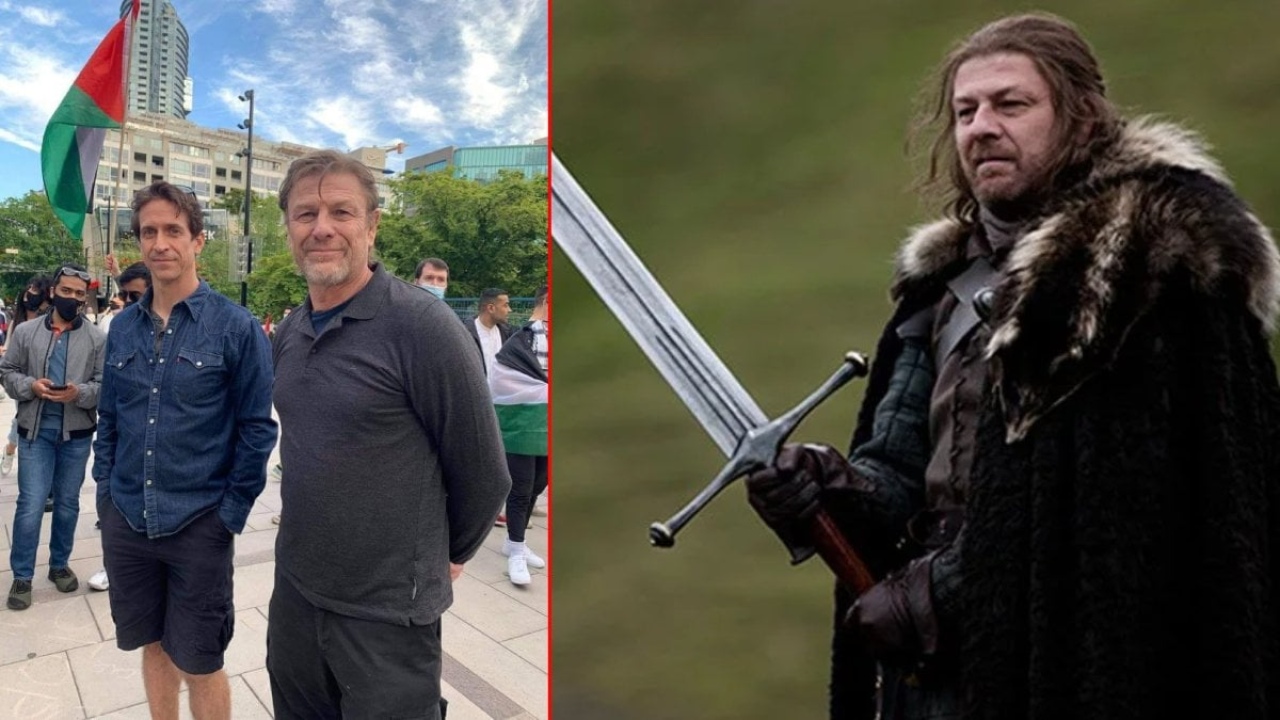 'Lord Stark' da Filistin'e destek mitinginde