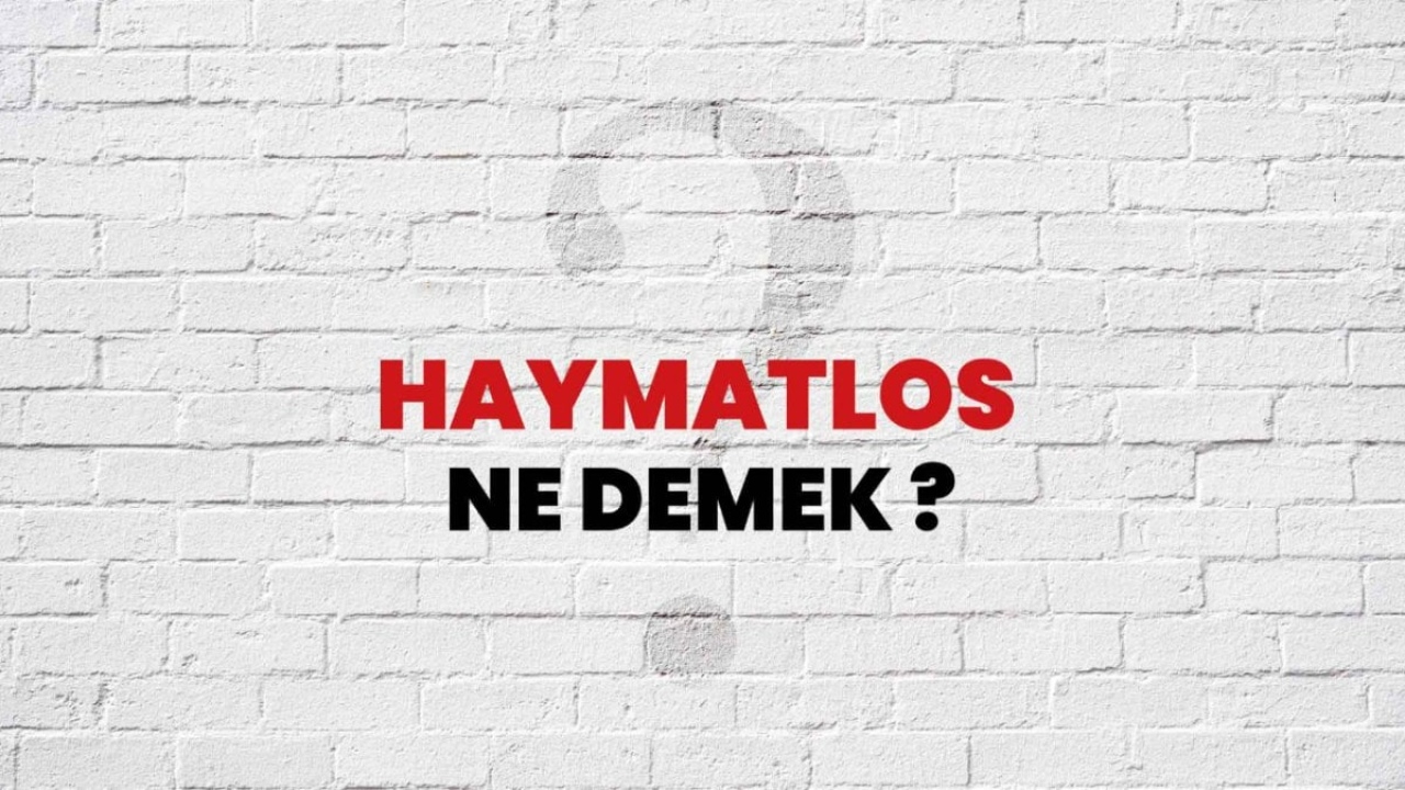 Haymatlos Ne Demek?