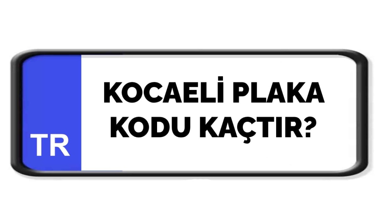 Kocaeli plaka kodu