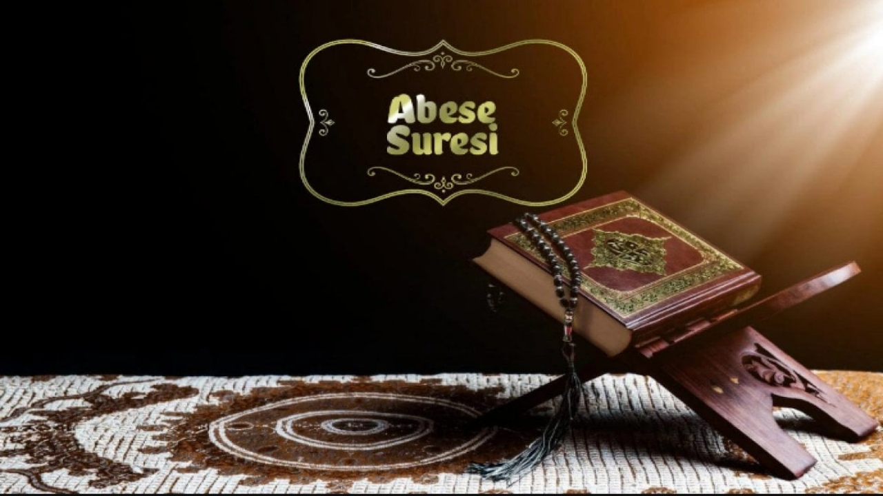 Abese Suresi 20. Ayet: Rabbimizin İnsana Verdiği Dersler
