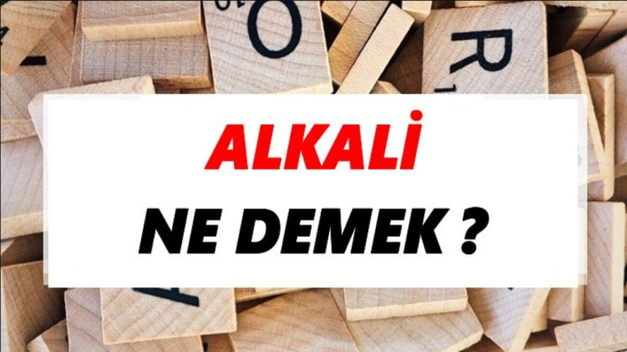 Alkali Ne Demek? - Temel Bilgiler ve Anlamı