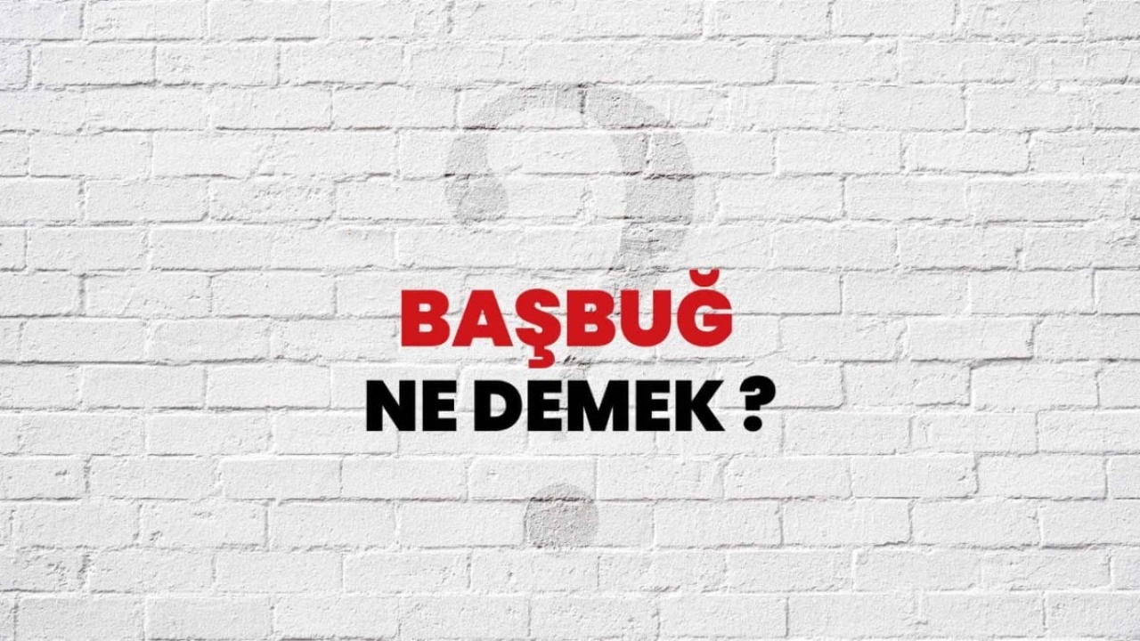 Başbuğ Ne Demek: Türk Dilinin Gürültülü Sözcüğü