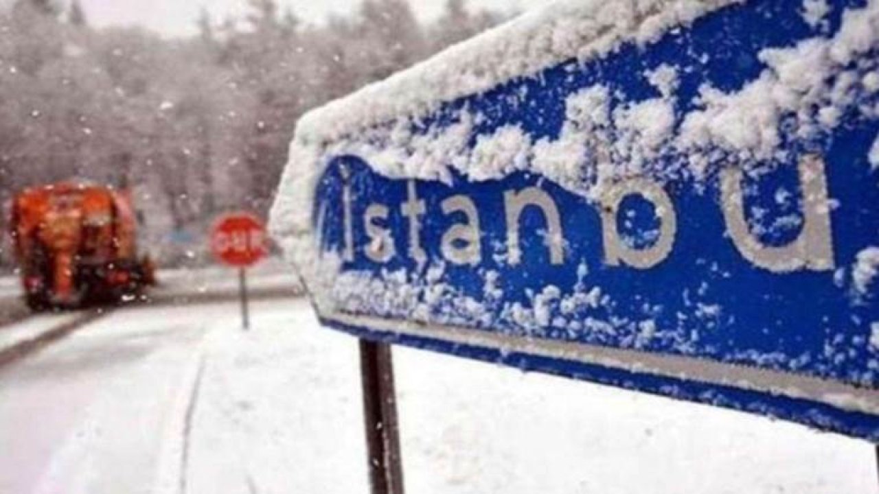 AKOM tarih verip uyardı: İstanbul'a kar geliyor