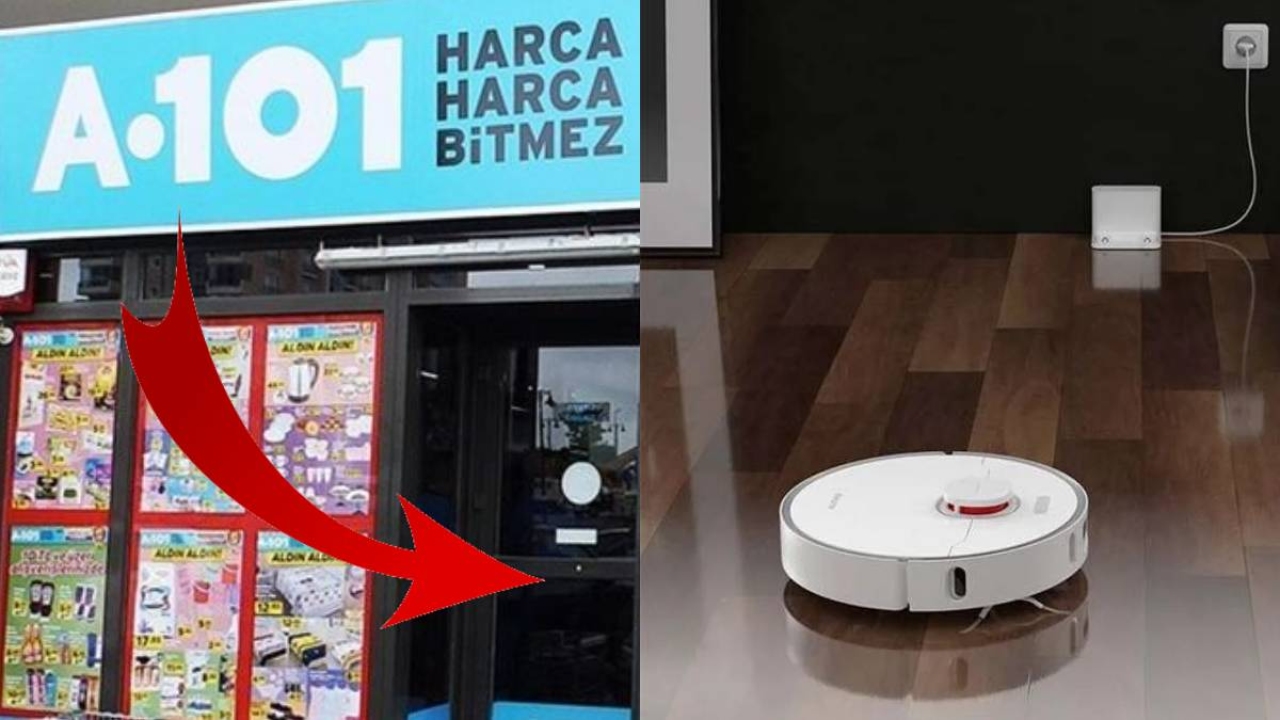 Pahalı diye alamayanlar şimdi kapışacak! A101 Robot süpürgede büyük indirim: İsteyenlere taksit de yapılacak