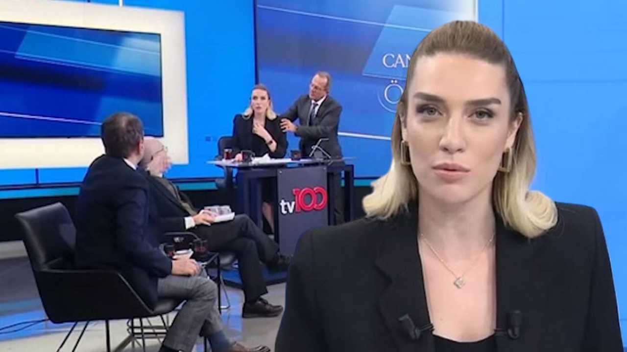 Ünlü spiker canlı yayında ölümden döndü! Korkutan anlar... Cansu Canan'ı Heimlich manevrası kurtardı!