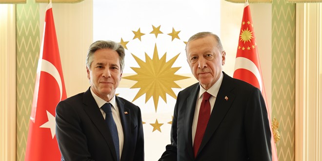 Blinken Türkiye'de: Erdoğan ile görüştü