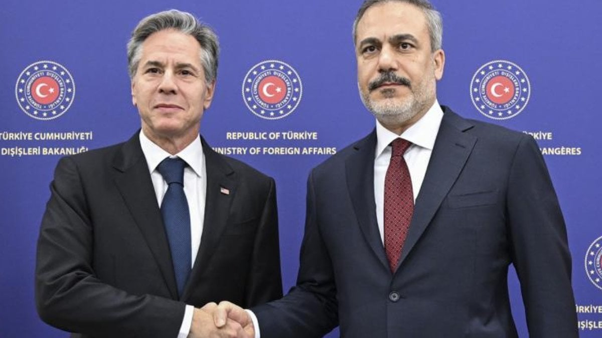 Son dakika! Türkiye'yi ziyaret eden Blinken'ın Fidan ile görüşmesi sona erdi