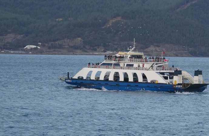 Çanakkale’de hava koşulları seferleri iptal etti