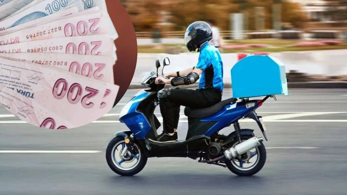 Ücreti Duyan İşini Bırakıp Motor Alacak! Kurye Maaşları Beyaz Yakayı Geçti