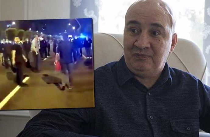 Gazi arkadaşları sokakta, Turgut Aslan Saray’da