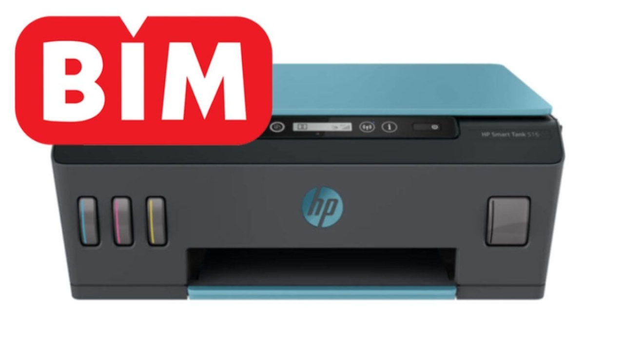 BİM'e HP Smart yazıcı geliyor! 3 yıl mürekkep alma derdi yok: Öğrenciler ve çalışanlar gelir gelmez stokları e