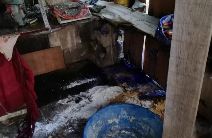 Kaçak ‘volkan’ üretiminde patlama: 1 yaralı