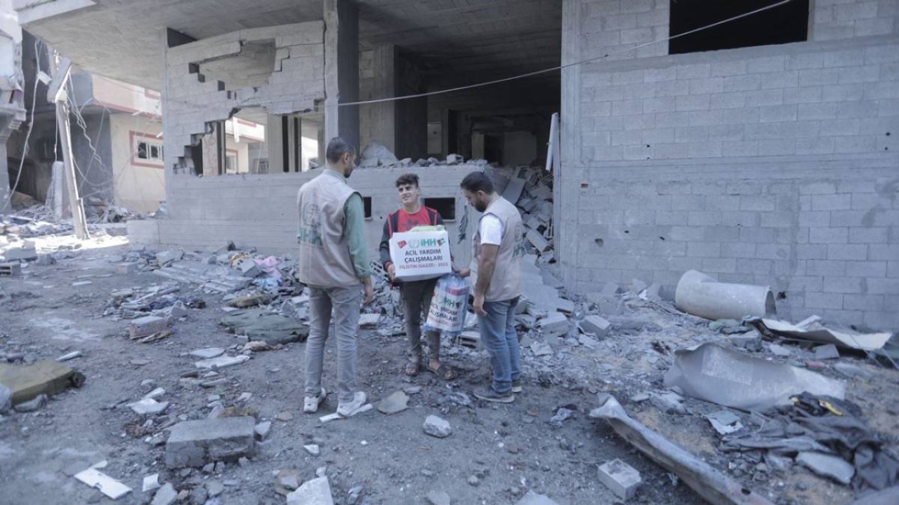 İHH’dan 2023’te Filistinli on binlerce kişiye destek